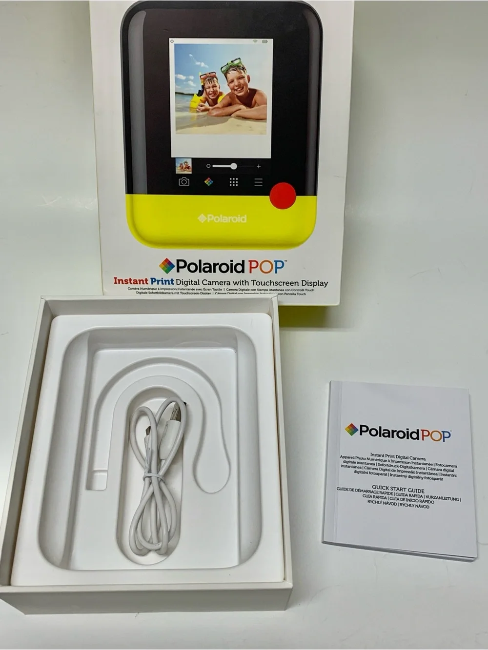 Polaroid POP Instant Print Digital Camera Yellow